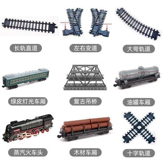 Shantoulin Village Fenming rétro STEAM TRAW TRAIN ACCESSOIRES DE LA SALE DE TOUEL
