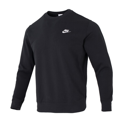 Sudadera Nike (NIKE) para hombre 25 nueva ropa deportiva de invierno para correr, camiseta de manga larga, jersey informal transpirable, chaqueta de cuello redondo BV2667-010/publicar imágenes para regresar 5 XL 180 peso 150 ~ 170 Jin Jin equivale aproximadamente a 0,5 kg