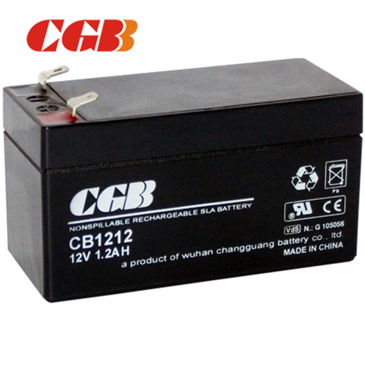 CGB武汉长光蓄电池消防火灾报警仪器仪表机器内置24v电源EPS童车动力 CB12170 12V17AH