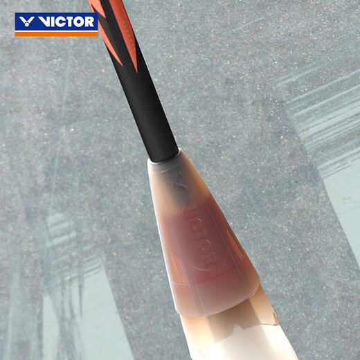 威克多（VICTOR）驭12 全新上市 腰王郑思维代言DX12 单拍攻守兼备全面型羽毛球拍 DX-12 O鲑红色-4U 空拍