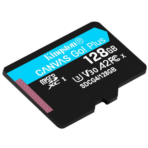 金士顿 行车记录仪内存卡 高速监控摄像头专用卡 micro sd 存储卡无人机TF卡 手机内存卡 150M/S 128G U3 200M/S  【无人机推荐】