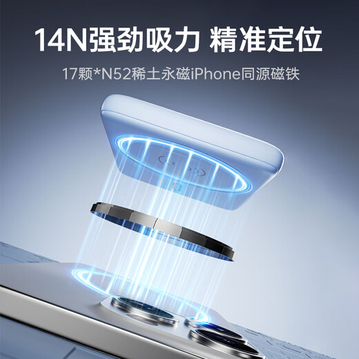 Philips national 3c certified wireless magnetic power bank compatible with magsafe Apple 17 fast charge comes with a 10,000 mAh large-capacity mobile power supply 2025 model that is portable and can be taken on the plane
