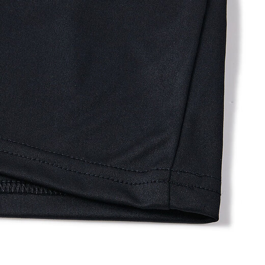 Under Armor children's clothing, children's short-sleeved round neck top, summer style for boys and girls, knitted moisture-absorbent outdoor sports quick-drying T-shirt, black 120, the size is small, please take one size larger as normal