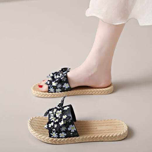 Hausschuhe für Frauen 2025 Neue Sommer im Freien im Freien modische Nische Super heiße Sandalen Fairy Style Rock Sandalen Aprikose gelb 40-41 empfohlen, eine größere Größe zu nehmen