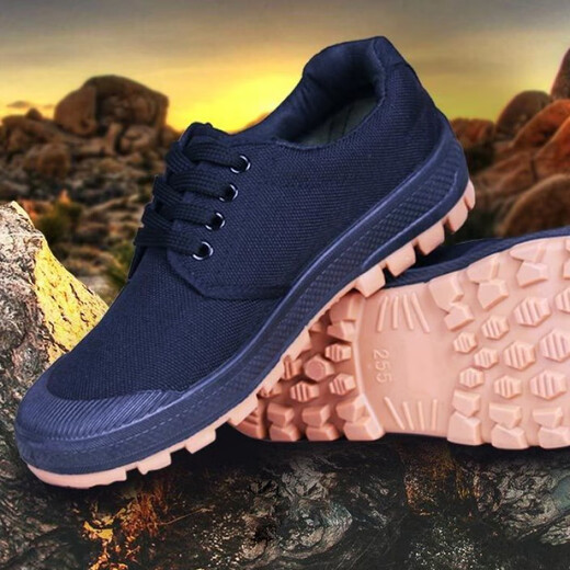 Huilijun lässige Single-Schuhe Neue verdickte Rindfleisch Sehne Sohle hohe und niedrig gelbe gelbe Sohle nicht rutschfeste Verschleiß-resistenten Arbeiten atmungsaktiven Vaters Schuhen [Rindfleisch Sehne Sohle 3888 Schwarz] + niedrige Top 44 empfohlen, eine größere Größe zu nehmen, um eine größere Größe zu nehmen