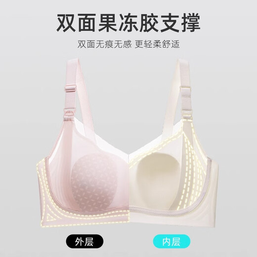 Urban Beauty Nursing Bra Summer Thin Postpartum Breastfeeding Special Large Breast Gathering Anti-Sagging Rabbit Ears Large Size Maternity Bra