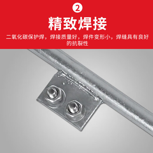 Cast-solid grounding pin galvanized round steel grounding pile household grounding wire grounding rod engineering grounding pole lightning rod one-word single hole 12mm*500mm cold-dip galvanized