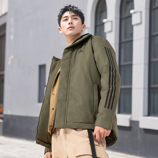 Adidas offizielles Schiffsgeschäft Herrenanzug 2025 Sommer neue warme Baumwolljacke mit plüschgestrickten Hosen 2-teiliger IV9230+IB4023 L [175-180 cm/150-160jin [Jin gleich 0,5 kg]]]