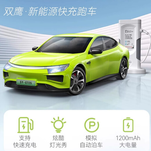 Double Eagle Audi New Energy Remote Control Control Car avec tas de charge Fast Charging Simulation Sports Car Electric Children's Toy Car Model