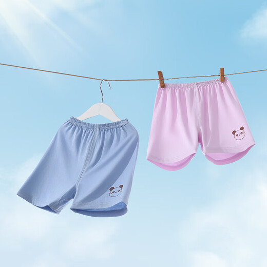 Pantalones cortos de bebé pantalones para niños modales de verano Leggings niños pantalones de cinco cuartos pijamas blanca suelta 90