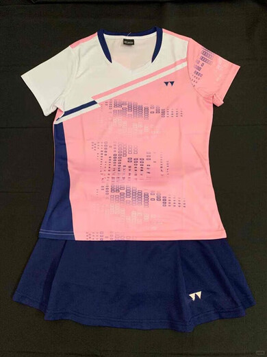 Yonex Sports Fot Fot Fot Brink Badminton костюм женский костюм Новый быстросохлый дышащий конкурс для соревнований в спортивных соревнованиях спортивных спортивных брюк с короткими рукавами и юбка 5009# Top Lop Lop Men Style L (женский 135-145 джин [Джин равняется 0,5 кг] можно носить)