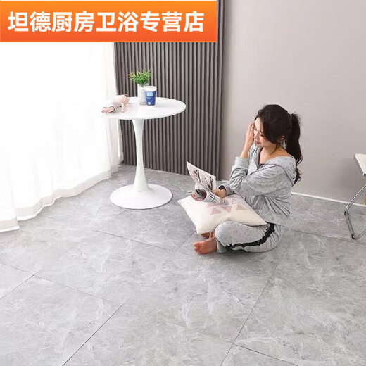 加厚自粘地板贴水泥地板革直接铺地防水地板砖贴纸家用耐磨地板垫 6626石纹耐磨60*60/一片
