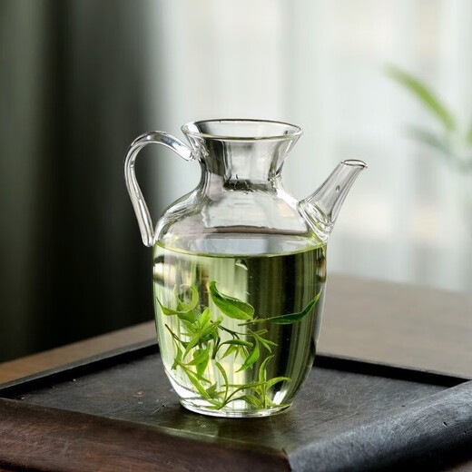 Household thickened teapot imitation Song Dynasty teapot heat-resistant high-temperature glass simple handmade new style