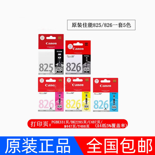 Original PGI-825 826 Tintenpatrone IX6580 IP4880 4980 MX888 MG5280 Tintenpatron