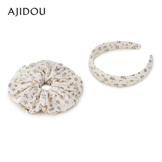 AJIDOU Ajidou headband 520 birthday gift fashionable floral headband large intestine hairband for girlfriend and wife pink