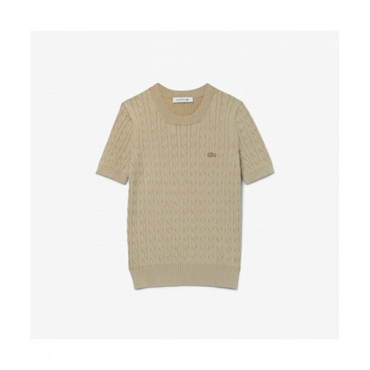 Lacoste (LACOSTE) 1h refundable Korean direct mail lacoste sweater short sleeve 02S One size 034