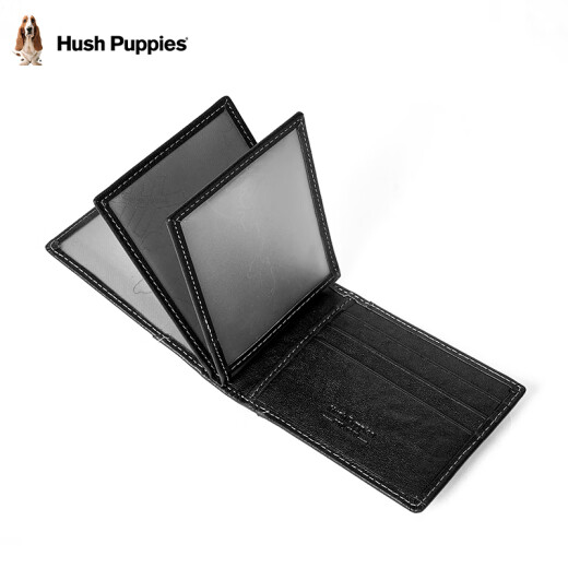 暇步士（Hush Puppies）卡包证件包行驶证银行卡二合一真皮收纳包简约商务包多卡位名片夹 HC-1271752W-5715