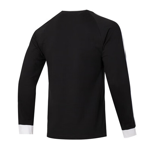 阿迪达斯 （adidas）三叶草男装25夏季新款运动服时尚潮流休闲圆领套头衫透气长袖T恤 IA4877 L