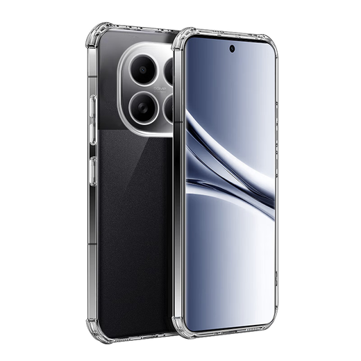 Taras suitable for Redmi note15 mobile phone case Xiaomi REDMI Note15 air bag transparent soft shell lens anti-fall simple skin-friendly dilution fingerprint all-inclusive protective cover for men and women