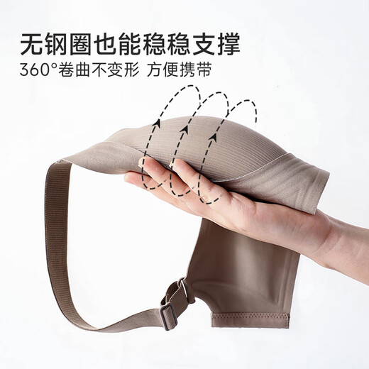 都市丽人粉底液内衣女士胸罩薄款2025年新款聚拢上托提拉小胸显大运动内衣