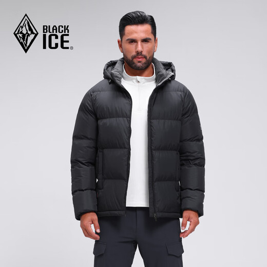 Schwarzes Eis 25 Neue Outdoor 700 Ente Down Herren -verdickte winddichte und warmische Jacke D f8905mj schwarz xl
