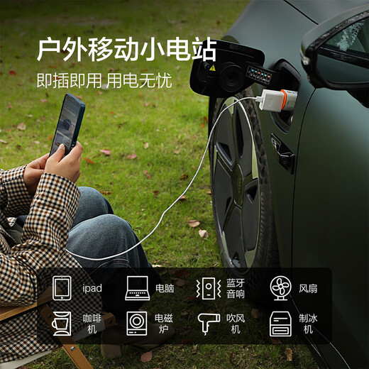 Personalización oficial de Zekr Persona externa Adaptador externo Adaptador CAR AC ACCESORIOS DE DESCARGA DE 10A
