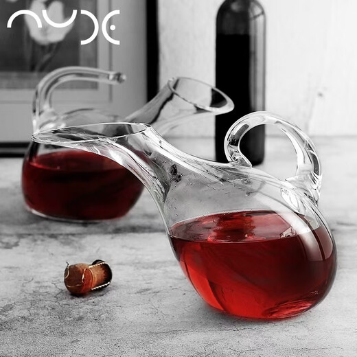 Winsio Turkey Dansley importiert Kristallglas Rotwein handgefertigt Schnellweinsplitter Dekanter Home Hotel Bankettfreiheitspreis 16857/Dekanter 1250 ml