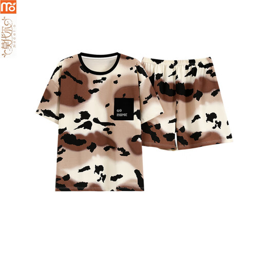 Modal Pyjamas für Frauen im Sommer 2025 Neues Cartoon-Set kurzärmeligte Baumwollstil Dünne Stil für Outdoor-Verschleiß y9853 m