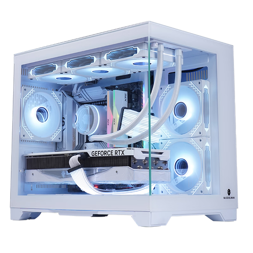 ASUS family bucket RTX 5060 Ti/5060 host 14600KF assembled computer host e-sports game console RTX 5070 full set of desktop DIY complete machine white sea view room 14600KF + ASUS RTX 5070 enhanced version