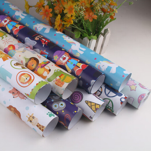 Diez papeles de envoltura de regalos en el pueblo de Shantoulin para estudiantes de papel tapiz de papel tapiz de envoltura de papel portada de papel de fondo floral papel de fondo hecho a mano 15054 (diez fotos)