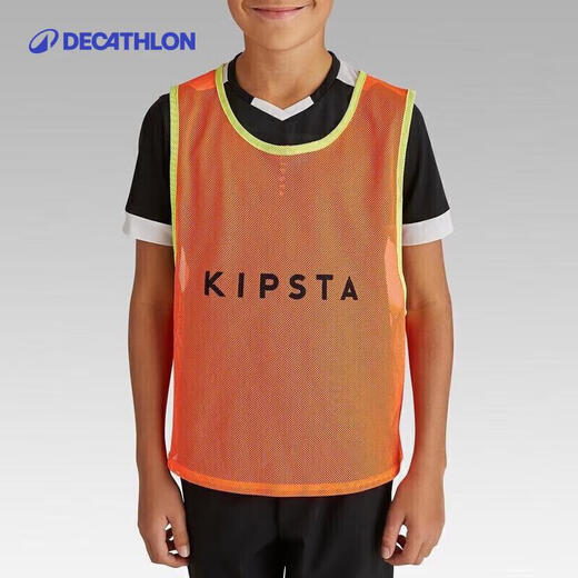迪卡侬（DECATHLON）迪卡侬儿童足球服儿童运动透气KIOJ（红色）均码-2652752