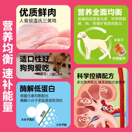Pubes Kidney Prescription Dog Food Dog Nephritis Kidney Stones Kidney Disease Renal Function Degeneration Dog Kidney Care Full Stage Dog Food Dog Kidney Care Prescription Food 600g