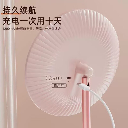 Cosmetic mirror with light led desktop beauty mirror dormitory three-color smart supplementary light mirror student portable charging gift girl pink smart three-color cosmetic mirror + makeup pen barrel plus large gift box