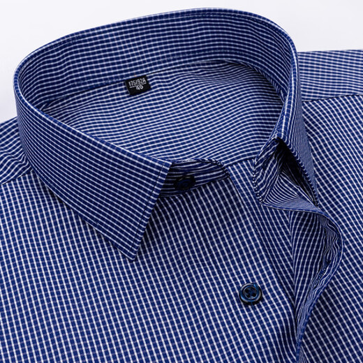 CEO Yageor 2025 summer new cotton men's short-sleeved shirt for young people fashion casual solid color light business shirt DX6626 38