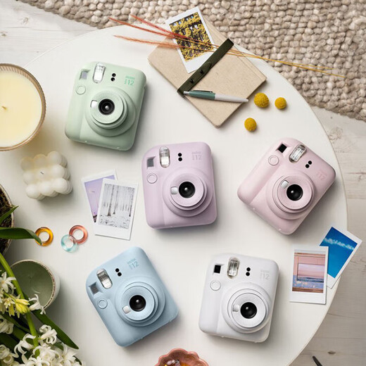 Fuji (FUJIFILM) instax mini12 instant imaging camera instant imaging camera instant imaging camera Mini12 mint green standard (no photo paper)