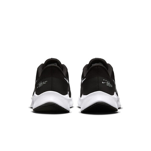 Nike (Nike) Herrenschuhe Sommer Neue Quest 4 Herren-Laufschuhe Sportschuhe fliegende Mesh atmungsablößere lässige Schuhe DA1105-006 Schwarz-Weiß-dunkler Asche 44