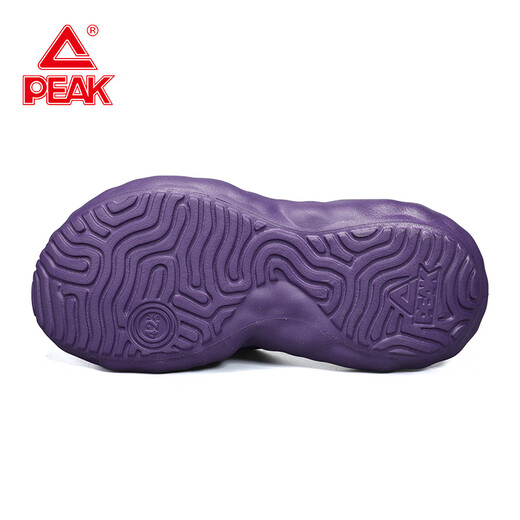 
PeaK (PEAK) Extreme Cloud Slippers Velcro Men's Summer Outdoor Sports Slippers Beach Breathable Outdoor Couple Sandals Men's Shoes DL530517 Berry Purple 44