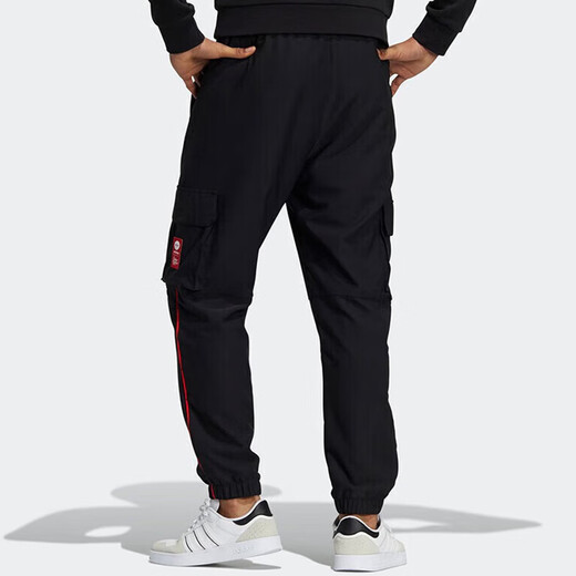 阿迪达斯 （adidas）neo男子春秋运动休闲舒适宽松透气工装长裤HC9715 HC9716 HC9715 XL