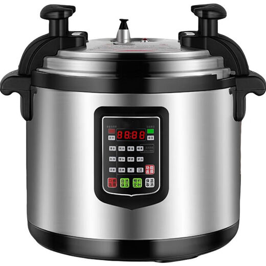 商用电压力锅大容量13L17L24L升电高压锅饭店食堂电脑型 11升/不沾锅单胆15人 0c 11150cm 万利达大锅/送密封圈电源插座