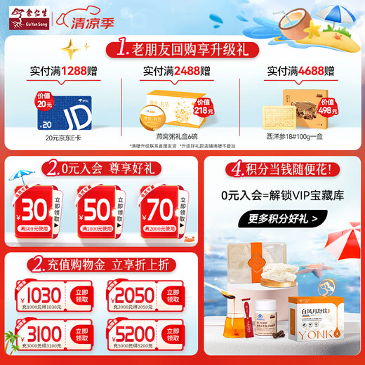 
Yu Rensheng Huanian instant bird's nest 70g*3 bottles Malay traceability Dry bird's nest ingredients Gift to your girlfriend Mom's birthday gift