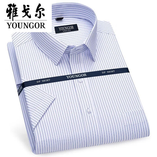 Генеральный директор Yageor Flagship Office Store Flagship Flagship Shoreeded Rilbing Men's Kkmer Business Casual Formal Wear Бесплатная рабочая клетчатая клетчатая клетчатка 6629 45 (предложено 202-220)
