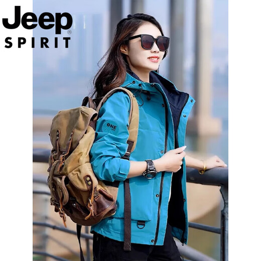 Jeep Spirit Jeep Pareja Clock Clothing Men and Women Summer a prueba de agua a prueba de agua al aire libre Sports Servicio de senderismo de altura de montaña Men 2506 Obsidian Black M 90-115Jin [Jin equivale a 0.5 kg]