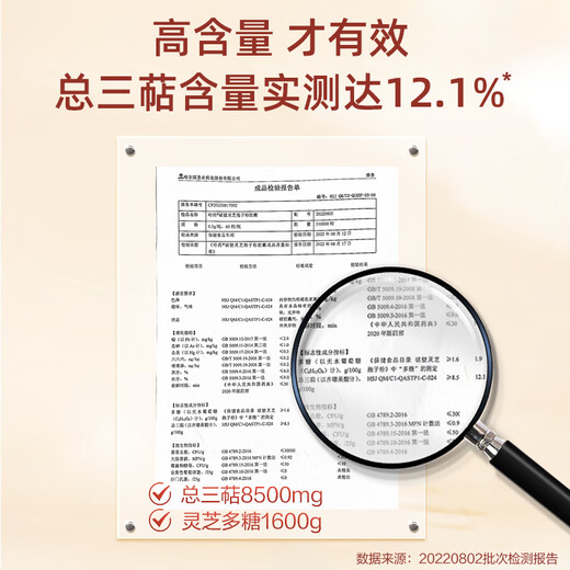哈药破壁灵芝孢子粉胶囊 增强免疫力成人中老年送长辈营养品 2瓶装【效期到26年2月】