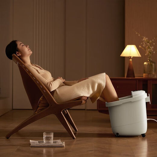 Philips small white bucket foot bath bath no-wash electric massage fully automatic heated foot bath 3212F