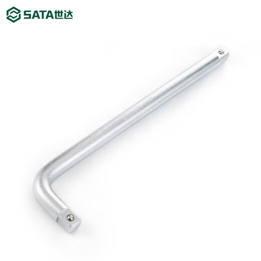 世达L形扳手12.519mm重型套筒扳杆大飞连接杆扳子弯把工具13919 13919/12.5MM系列L形扳手10