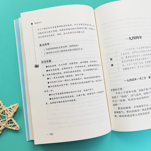安妮日记中课外阅读 无障碍阅读智慧熊图书9787538768411 684 68411