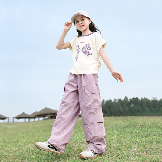 YouMi House Girls Traje casual Summer 2025 Nuevo moderno de moda