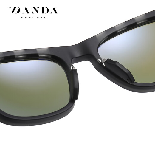 Las nuevas gafas de sol polarizadas para hombres de Ben, estilo deportivo informal europeo y estadounidense de Ben, gafas de sol de agujeros transpirables, centro comercial, el mismo estilo, pintura elástica de pintura transparente C679-P13 53-20-145
