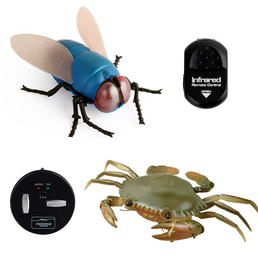 
Original direct supply, novel and unique remote control electric insect toys, electric snails and rats, pranks, 9923 bee, 129G, weight 0.29kg