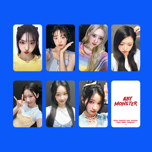 
BABYMONSTER Strange Treasure HELLO BABYMONSTER Special Combination Card RUKA RORA Small Card HELLOBABYMONSTER Support Stick Card A (a model